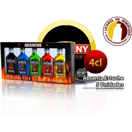 ABSENTA ESTUCHE 5 UNIDADES