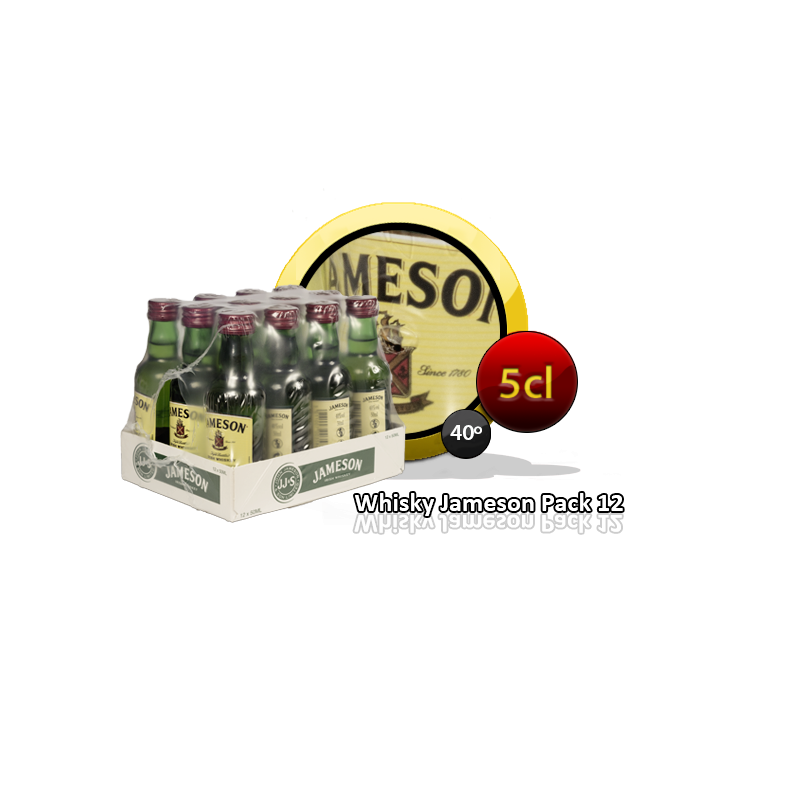 JAMESON PACK 12 UNIDADES