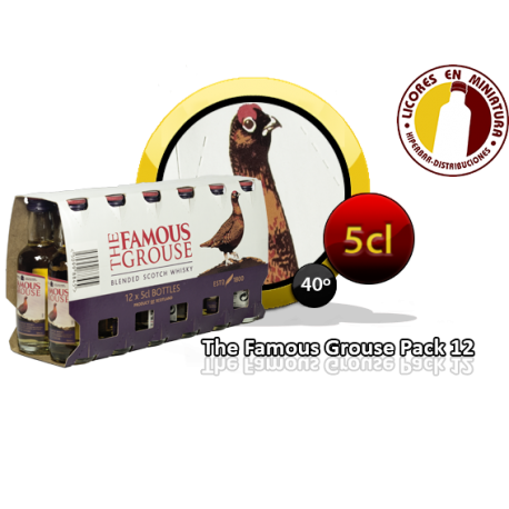 FAMOUS GROUSE PACK 12 UNIDADES