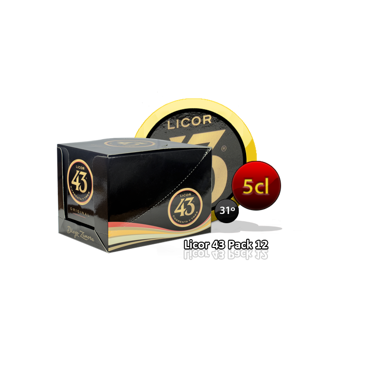 LICOR 43 PACK 12 UNIDADES