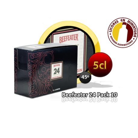 BEEFEATER 24 PACK 10 UNIDADES