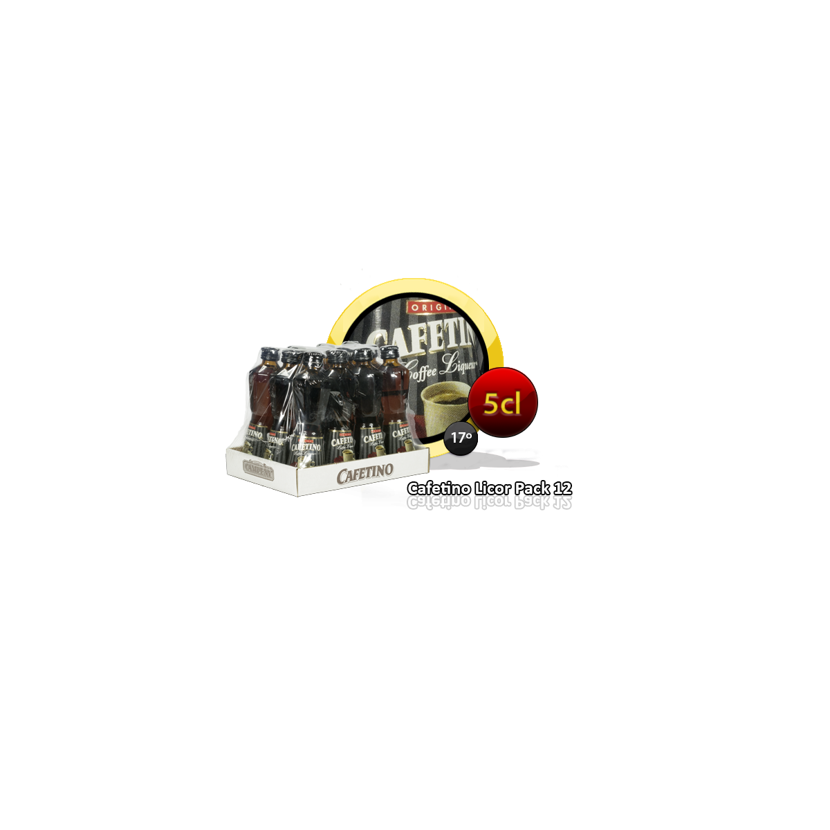 CAFETINO LICOR PACK 12 UNIDADES