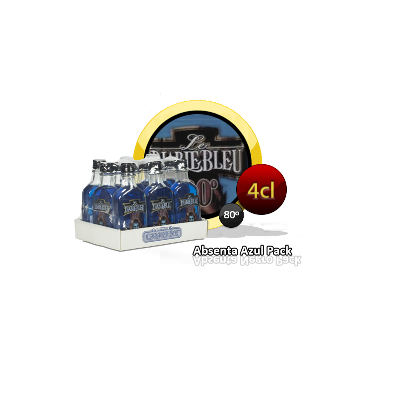 ABSENTA DIABLO AZUL PACK 12 UNIDADES