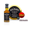 PETACA JACK DANIEL´S 20cl CAJA 24 UNIDADES