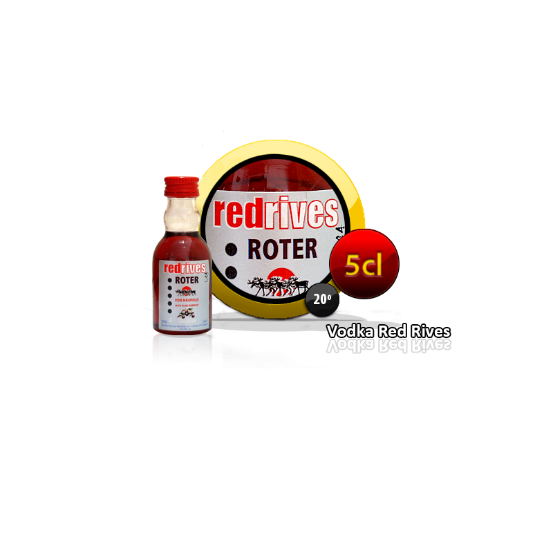 VODKA RED RIVES CAJA 50 UNIDADES