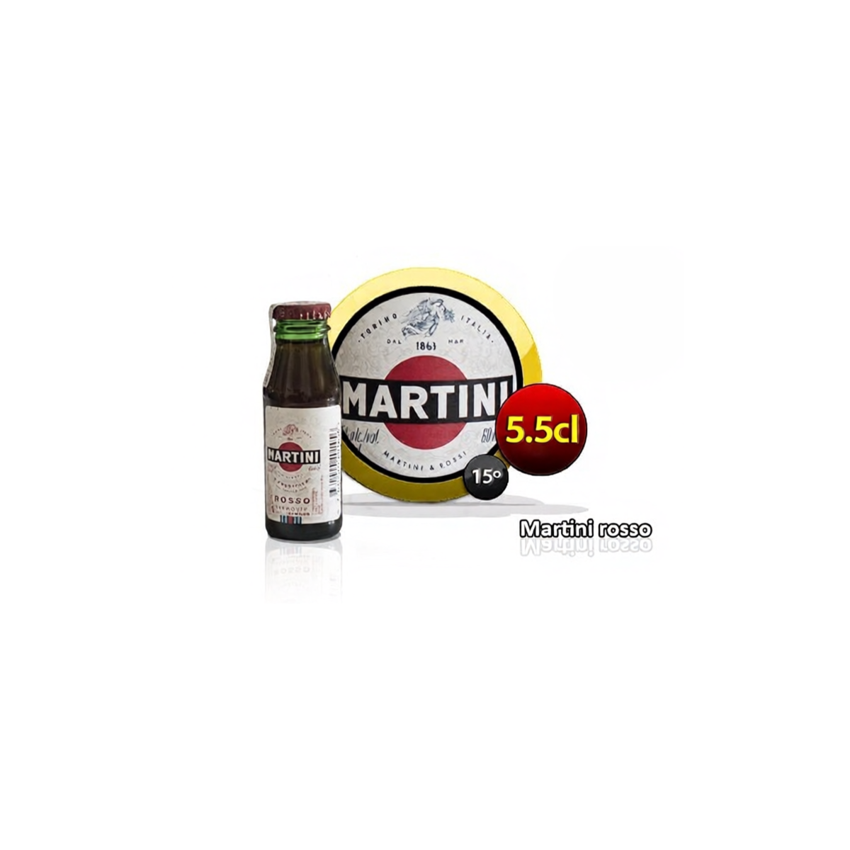 MARTÍNI ROSSO CAJA 50 UNIDADES